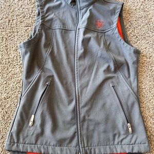 Gray Ariat softshell Vest